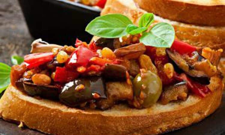 Caponata alla Siciliana - ghiveci de legume sicilian