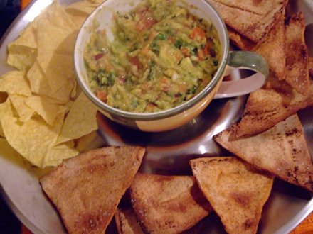 Guacamole s hranolky