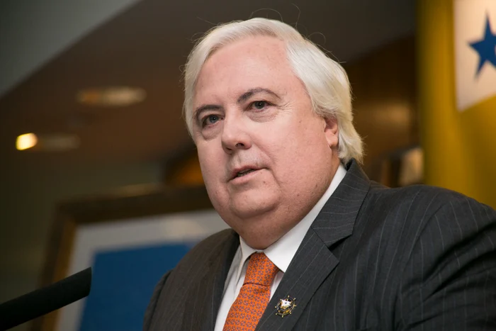 Australský miliardář Clive Palmer