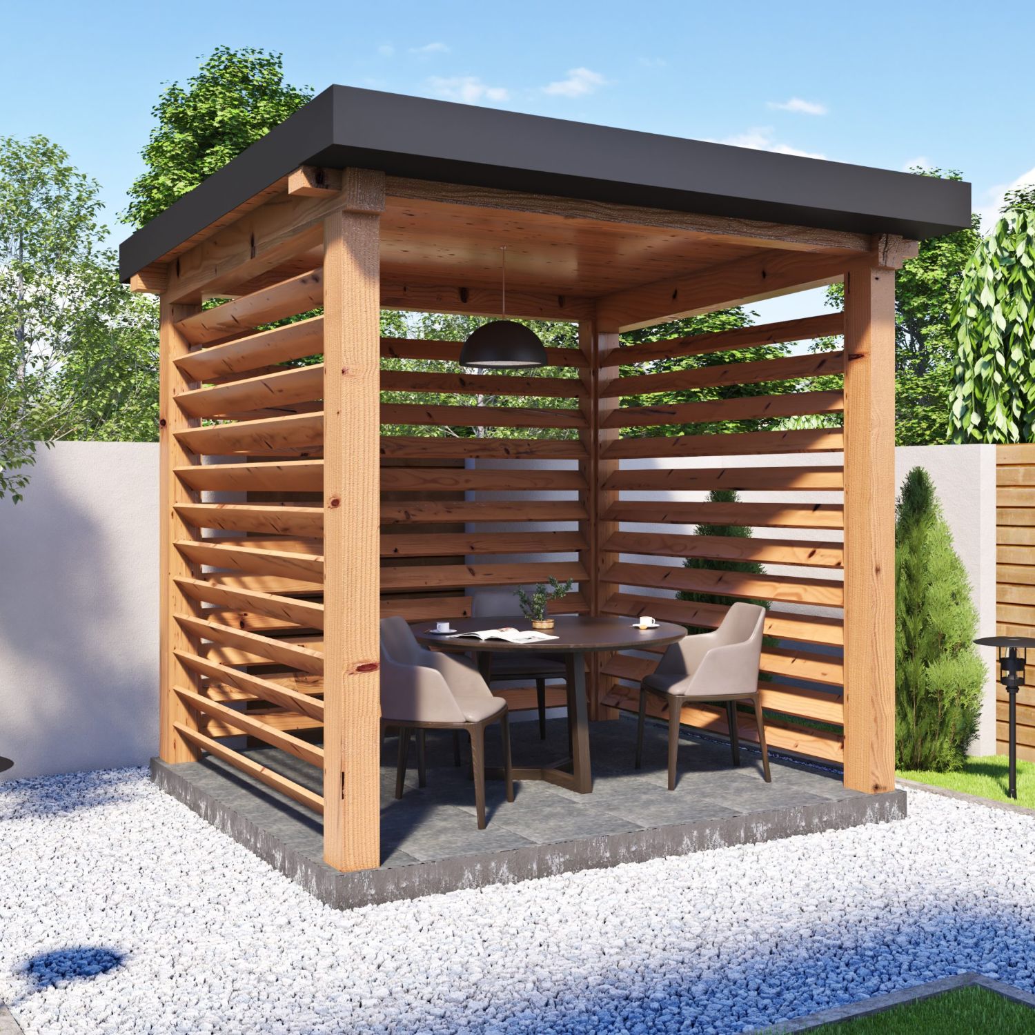 Altán se slunečníky, Foisor.eu, od 1 470 eur