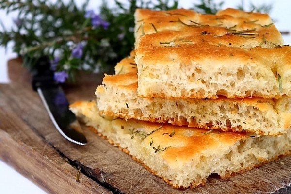 Focaccia alla Genovese - detail