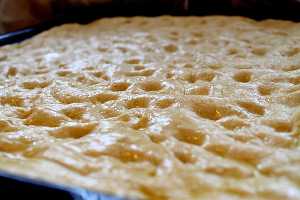 Focaccia alla genovese - kynuté