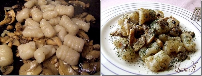 Gnocchi bez brambor (půst) detail