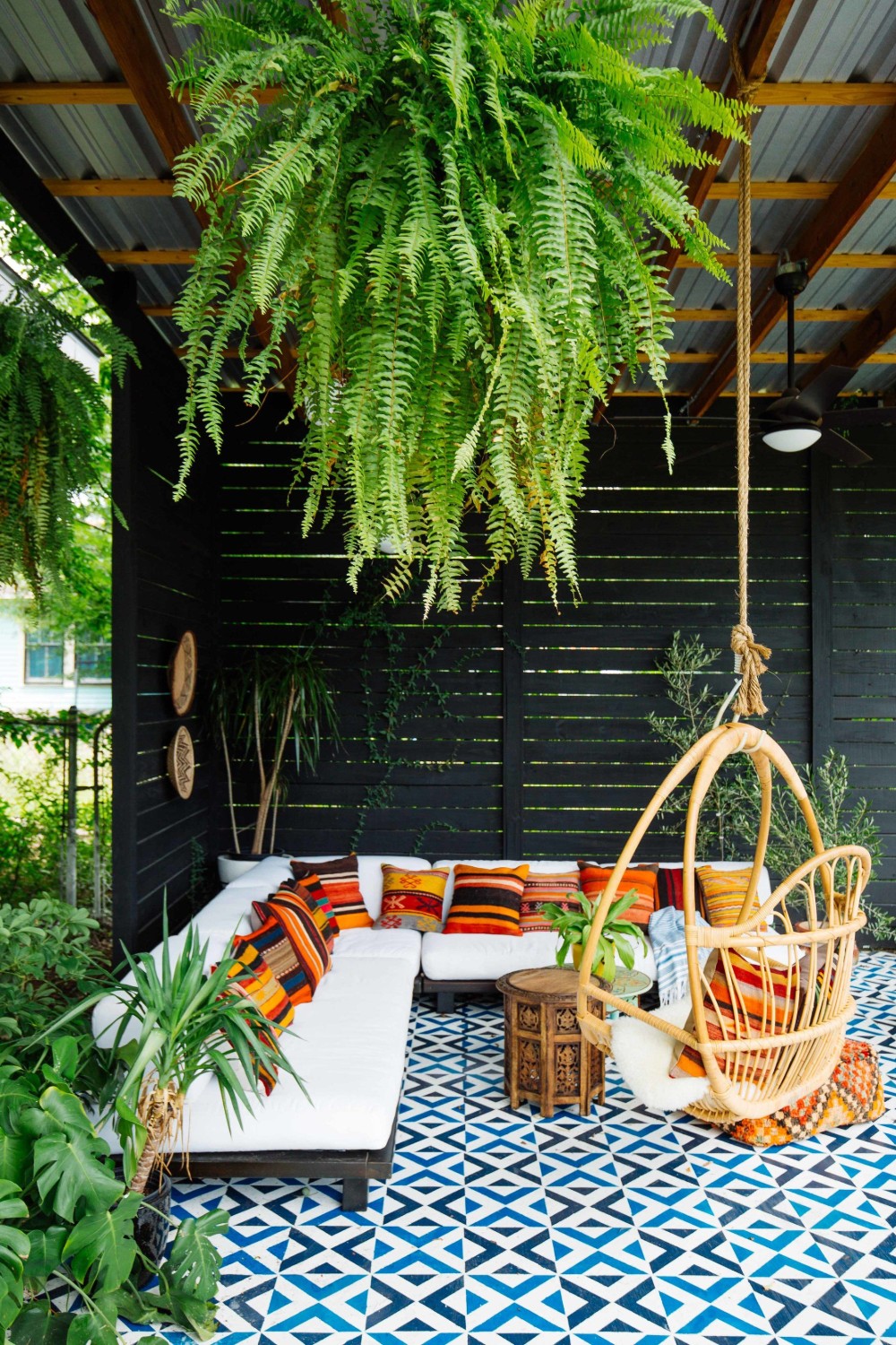 kreativní nápady zahradní pokoj