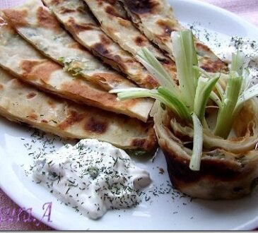 Scallion Pancakes detaliu