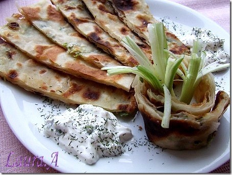 Scallion Pancakes detaliu